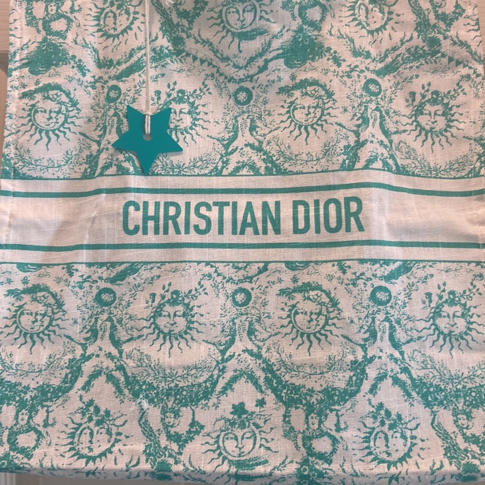 DIOR DIOR RIVIERA TOILE de JOUY SOLEIL TOTE ⭐️NEW - Picture 2 of 10